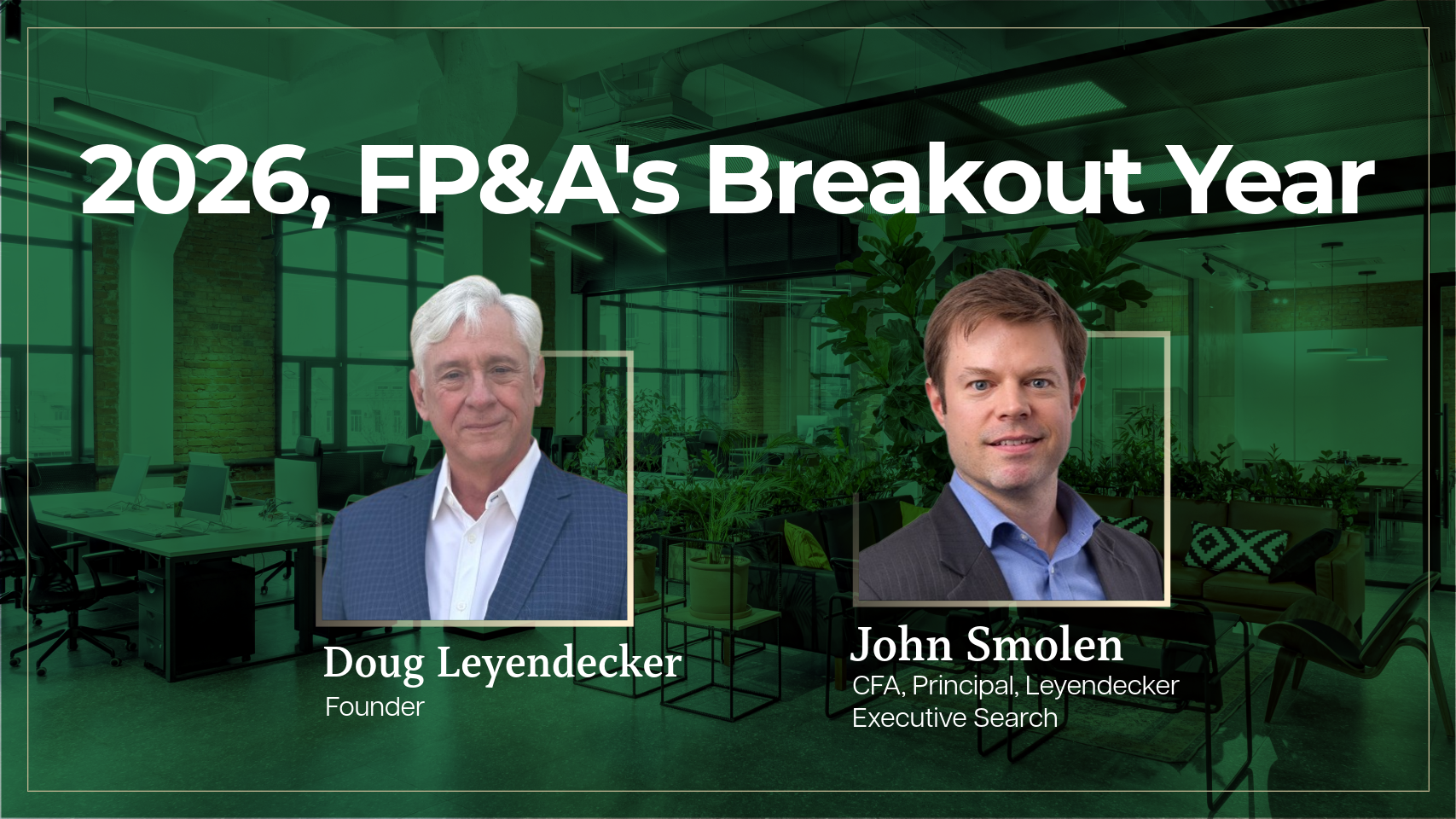 2026, FP&A's Breakout Year