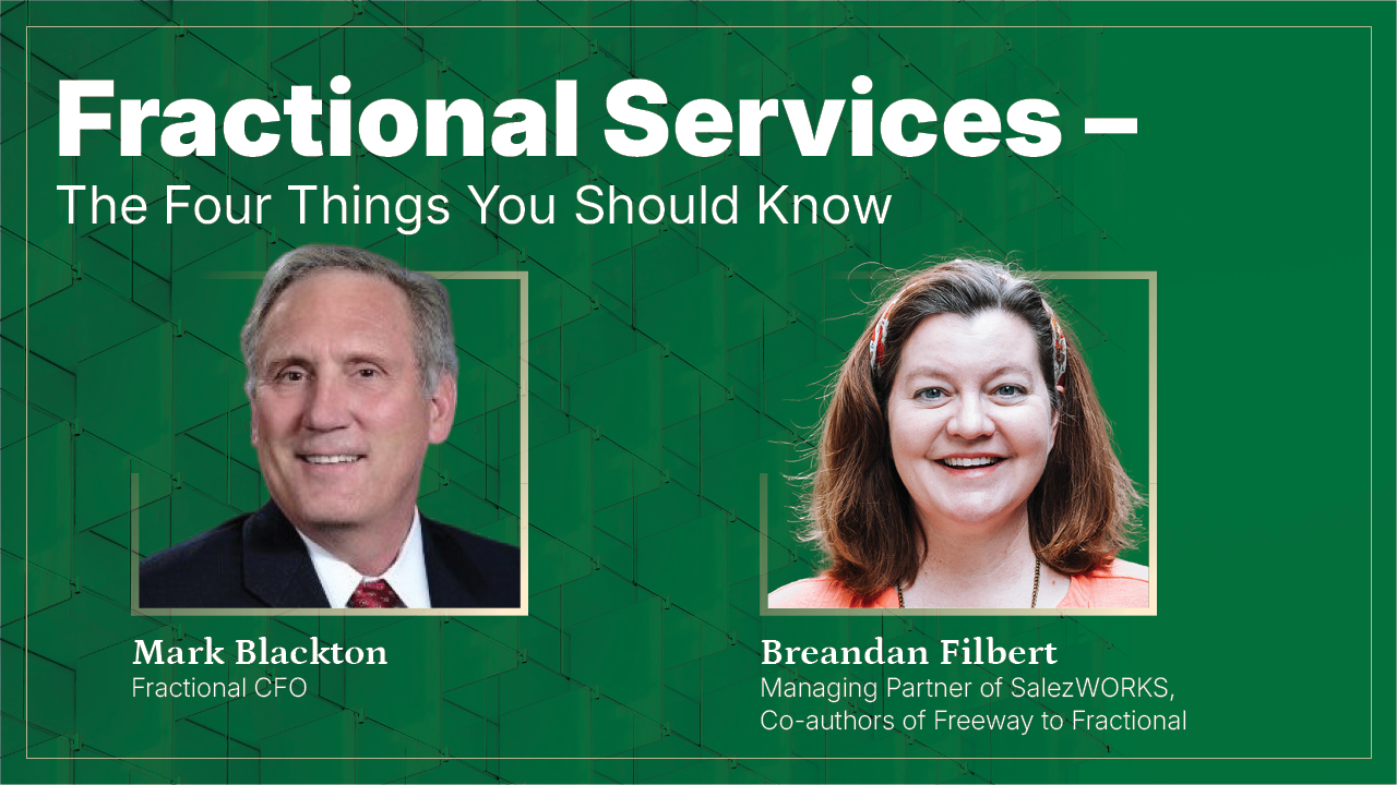 Fractional Services - The Four Things You Should Know