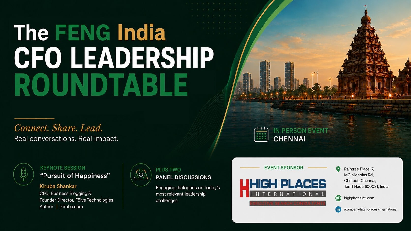 CFO Leadership Roundtable (at Chennai, India)