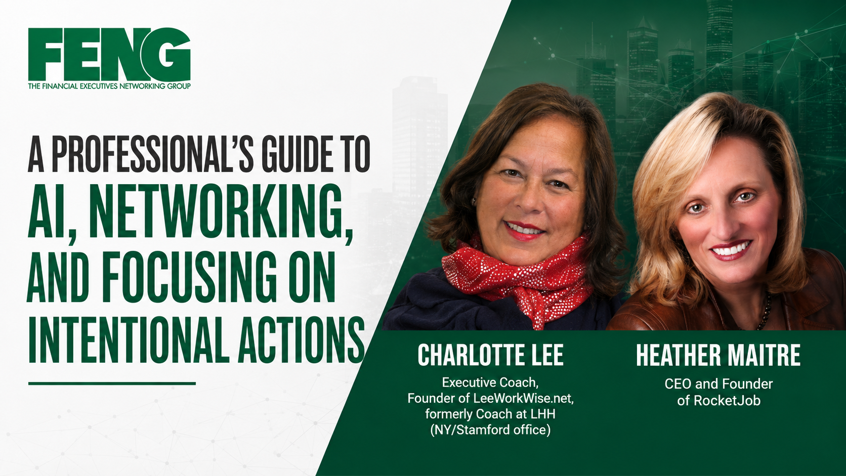 A Professional's Guide to AI, Networking, and Focusing on Intentional Actions