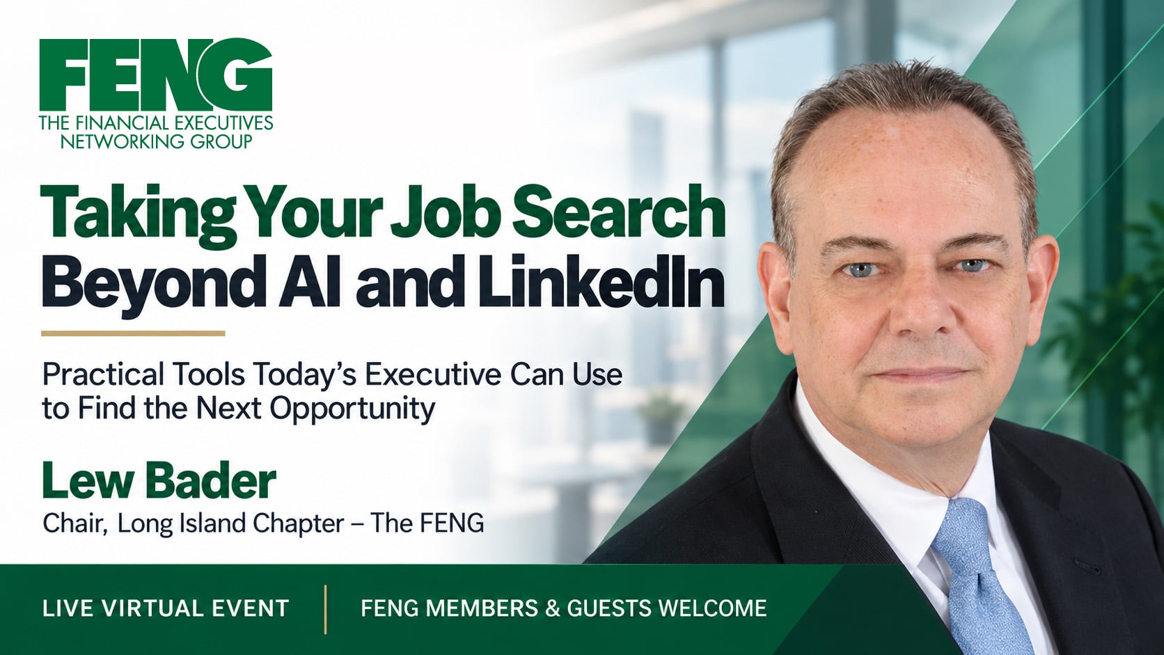 Taking Your Job Search Beyond AI and LinkedInPractical Tools Today’s Executive Can Use to Find the Next Opportunity